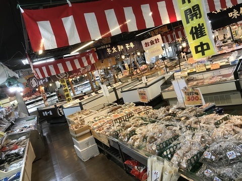新潟道の駅ふるさと村海鮮売り場
