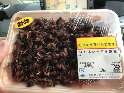 新潟道の駅ふるさと村ほたるイカパック