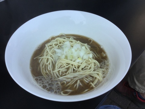 アグリパークゆめすぎと構内ラーメン煮干乱舞中華そば醤油