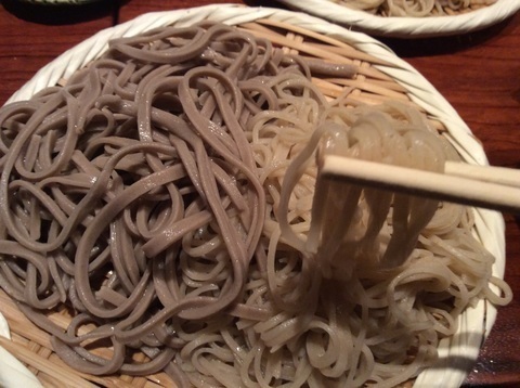 高崎そば舞鶴二色そばせいろ麺リフト