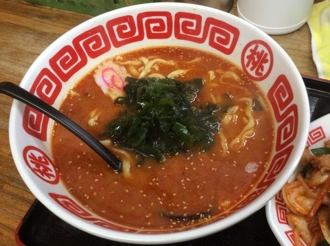 神川桃太郎ラーメン鬼ラーメン激辛