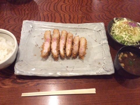 甲府美味小家熟成高座豚ロースとんかつ定食