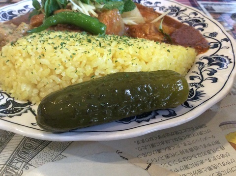 相模原カレーの店マボロシトッピングピクルs