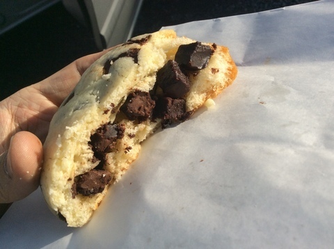 メロンドパーネ上尾贅沢チョコメロン断面