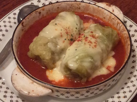 足利レストランゆり本店ロールキャベツ