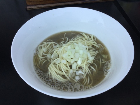アグリパークゆめすぎと構内ラーメン煮干乱舞中華そば塩