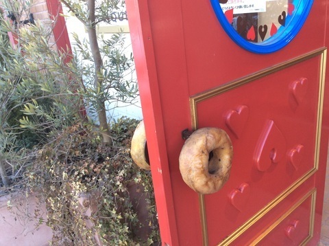アンティークパン型ドアノブ