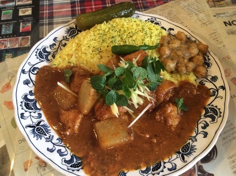 相模原カレーの店マボロシバターチキンカレー