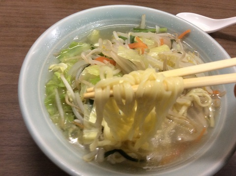 新潟喜ぐちラーメンタンメン麺リフト